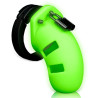 Ouch! Glow Cage de chasteté phosphorescente Glow Cage 9.5 x 3.5cm